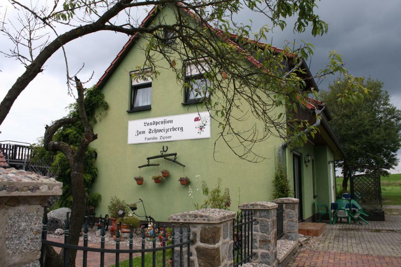 Landpension Zum Schweizerberg Neugrimnitz Dış mekan fotoğraf